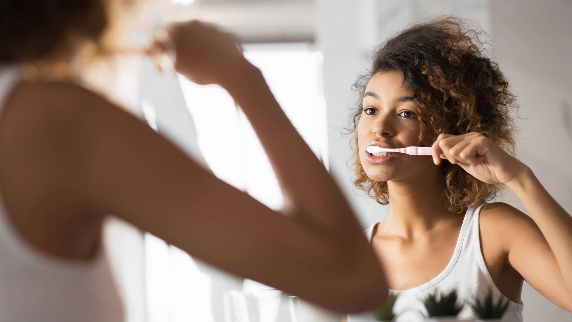 Preventive dental care and oral hygiene for healthy teeth